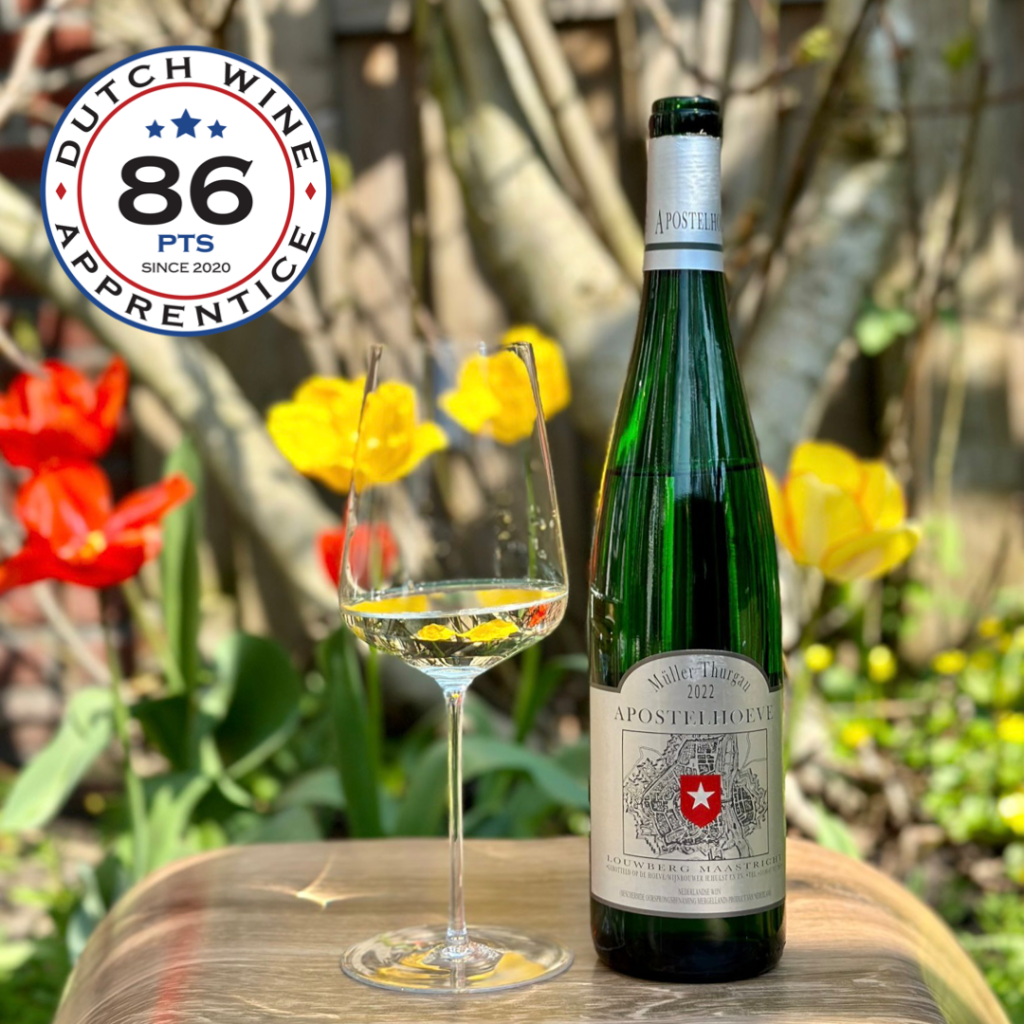 Müller Thurgau 2022 - Apostelhoeve - Dutch Wine Apprentice