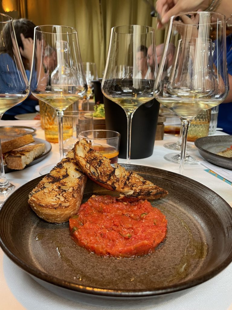 Tomato Tartare with Manzanilla.