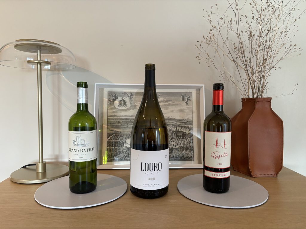 The Wines of the Menu.