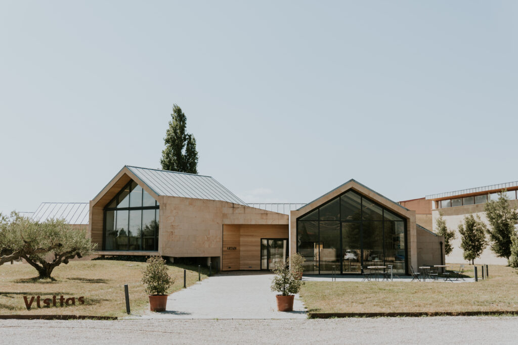 The Artadi Winery and Tastingroom.