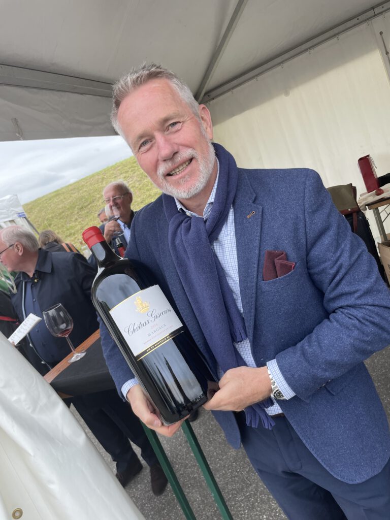 Marc Verpaalen of Château Giscours who also brought a nice big format 2016 Grand Vin.