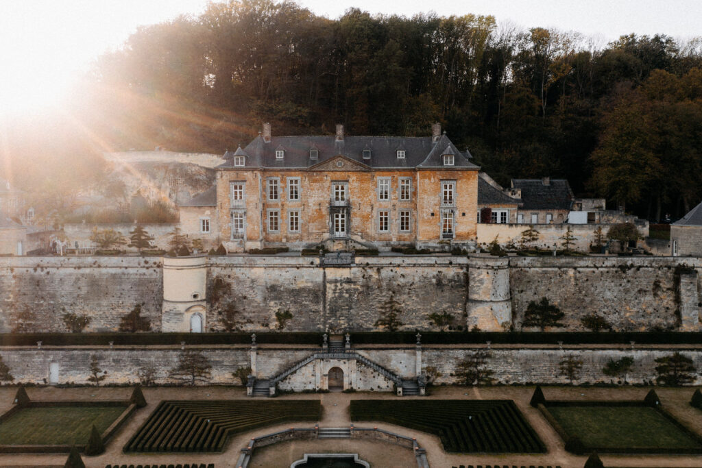 Château Neercanne, the Beautiful Terraced Castle in Maastricht.