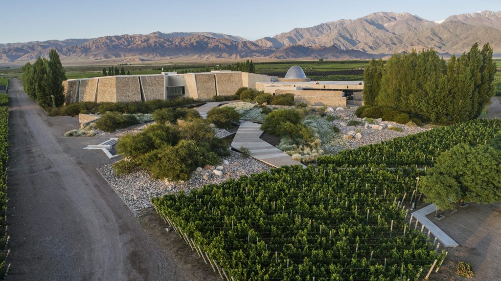 Bodega Zuccardi is one with its surroundings.
