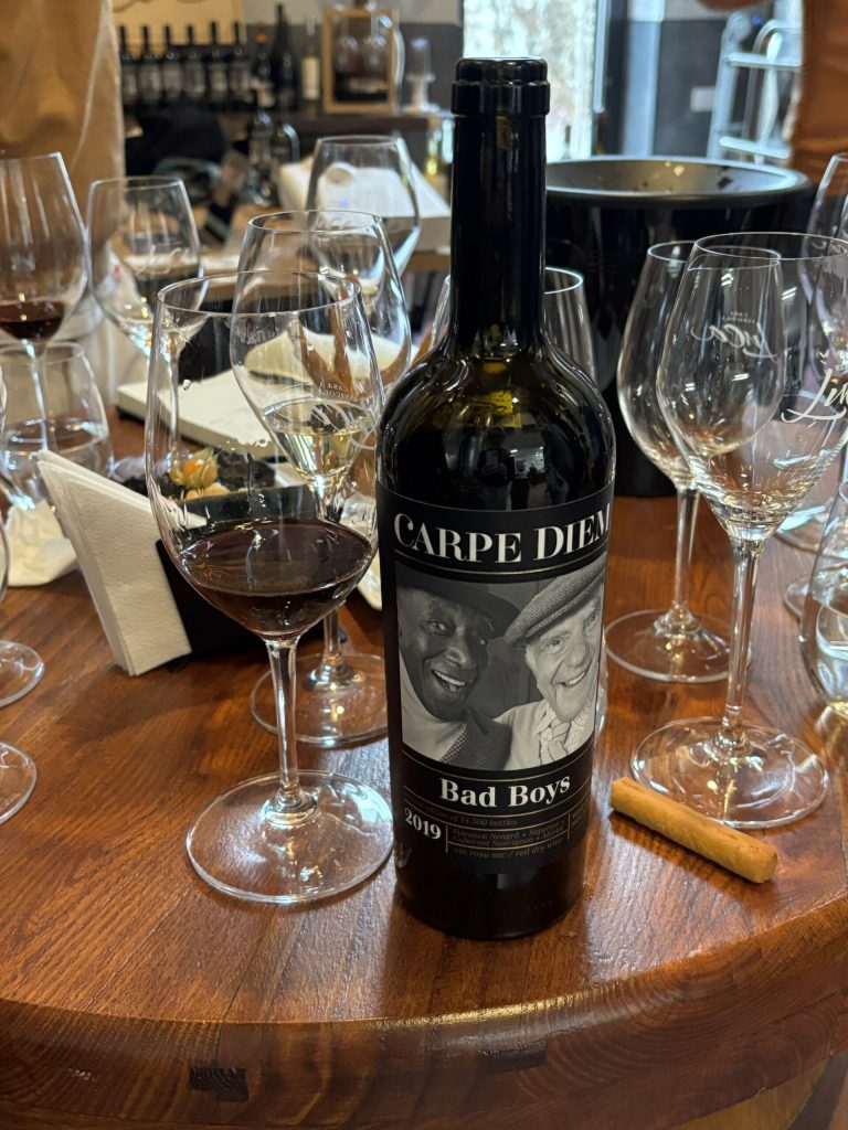 Bad Boys, one of the top wines we tasted during our visit to Moldova.