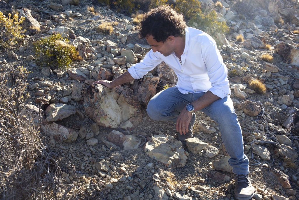 Juan Pablo Murgia, winemaker at Otronia.