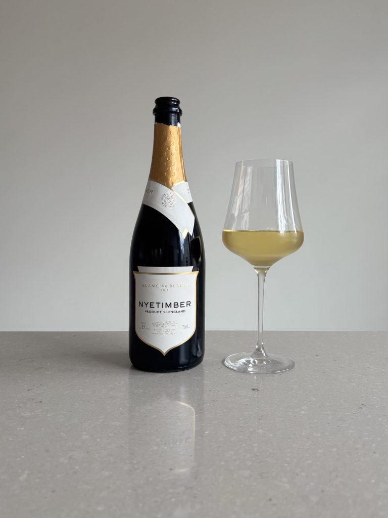 The 2015 Nyetimber Blanc de Blancs.