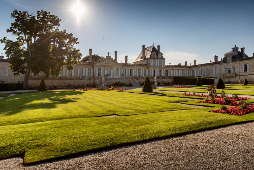 The Château and its Beautiful Garden.