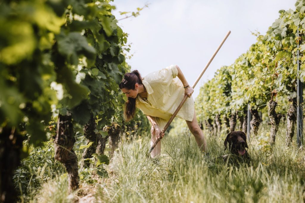 Elisabeth Paving the Road to Organic Farming.