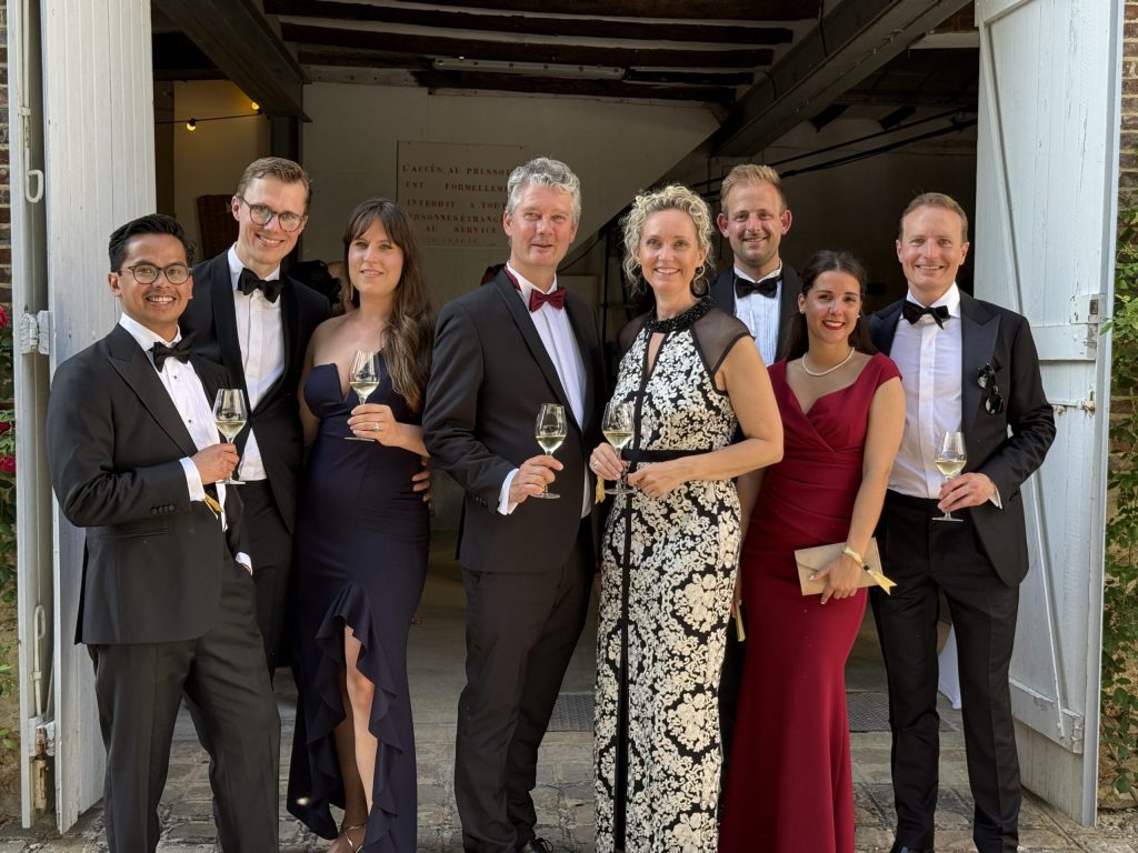 The Dutch Delegation at the Joseph Perrier Festivities.