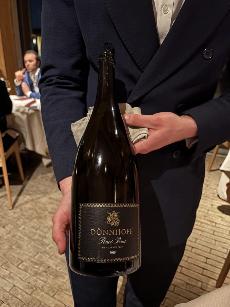 Dönnhoff's 2019 Pinot Noir Brut.