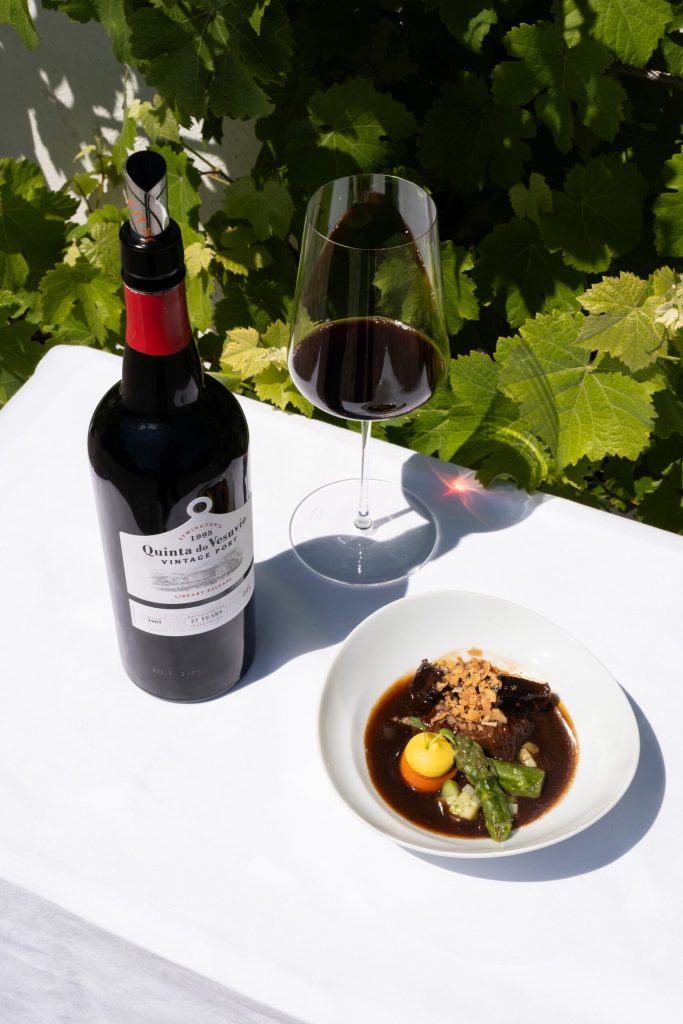 During the excellent lunch we enjoyed great Port and Food pairings.