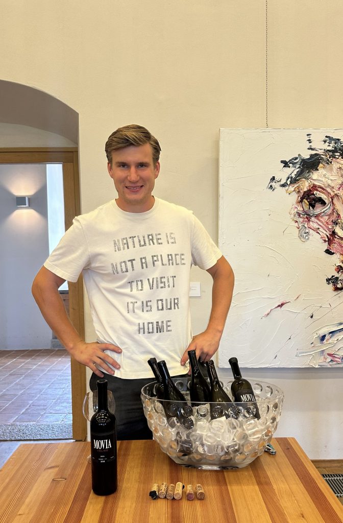 Tasting the Wines of Movia.