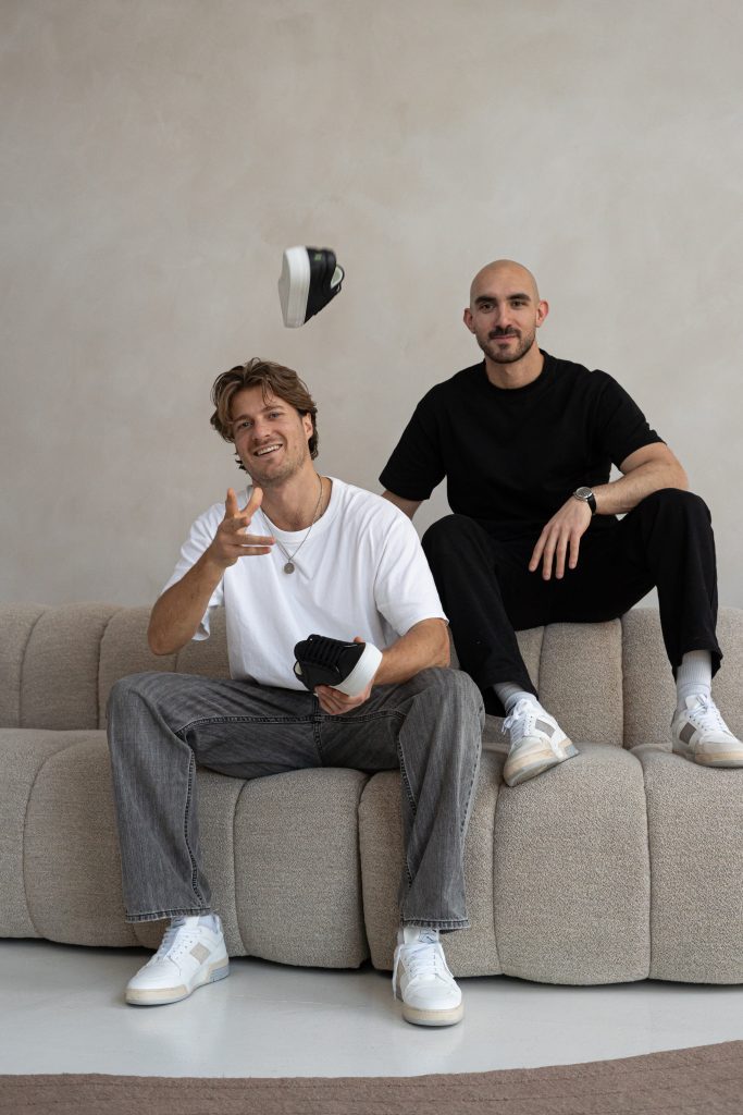 Qurc founders Thomas Bruinsma and Farbod Sattarian.