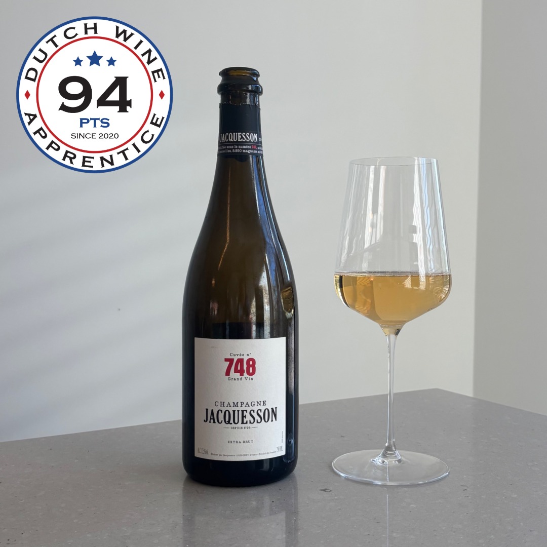 Champagne Jacquesson Cuvee No. 748.