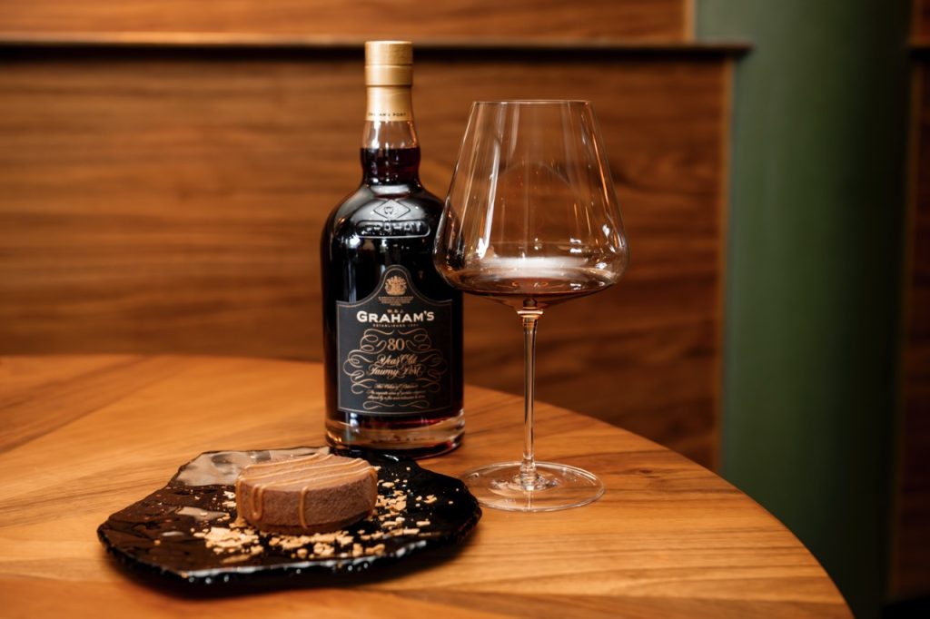 Dark Chocolate with Caramel and the 80-year-old.