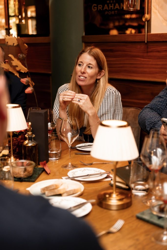 Charlotte Symington at the Lunch.