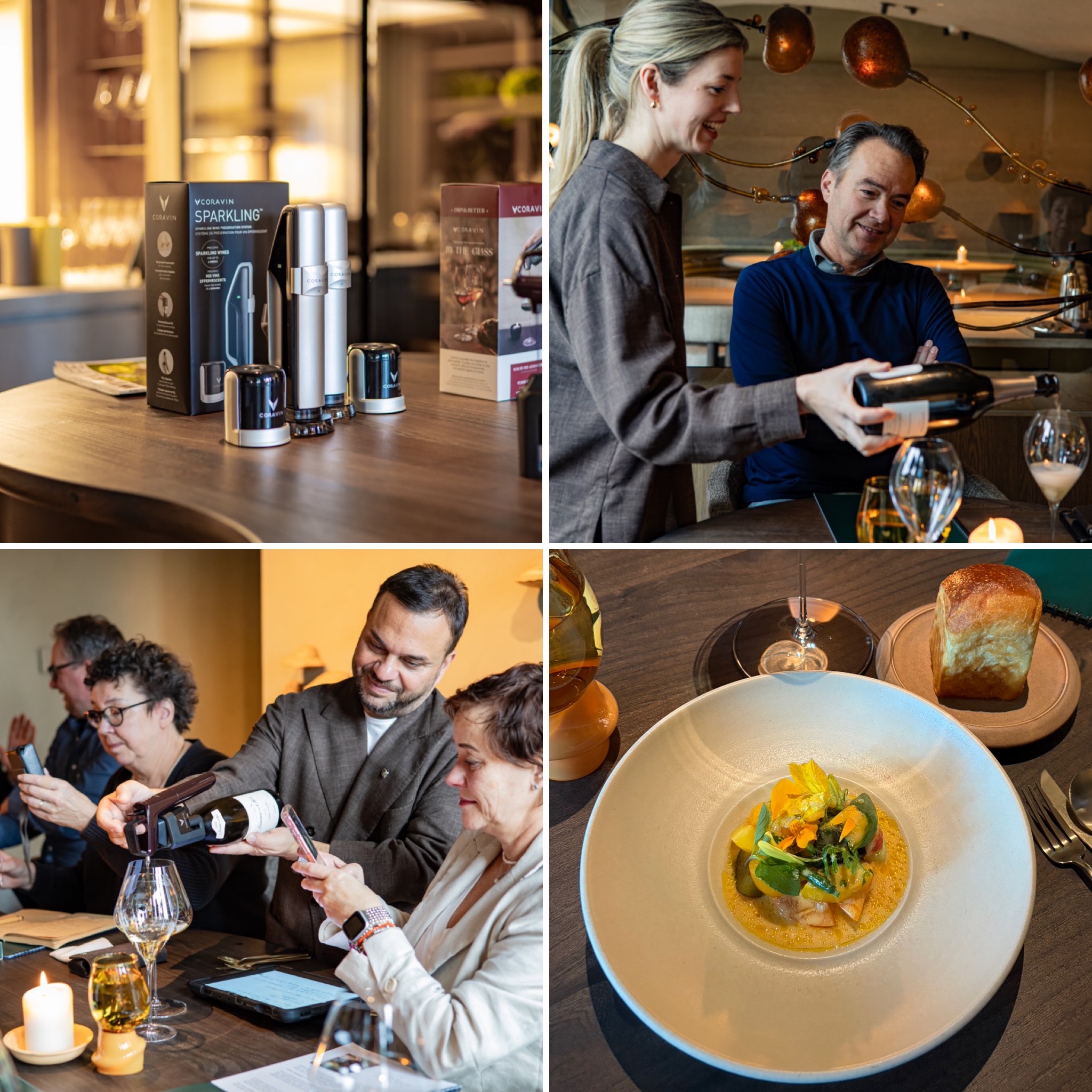 Coravin launching their Coravin Guide and the Hermitage Red Edition.