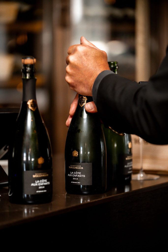 La Côte Aux Enfants Champagne, etched in our memory.