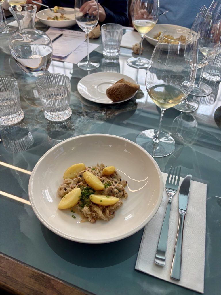 Main Course: Rabbit Fricassee.