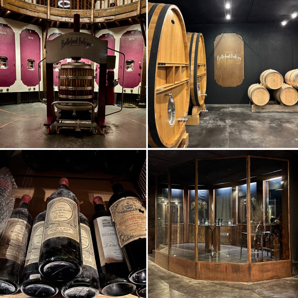The Winery and Cellar at Bellefont-Belcier.