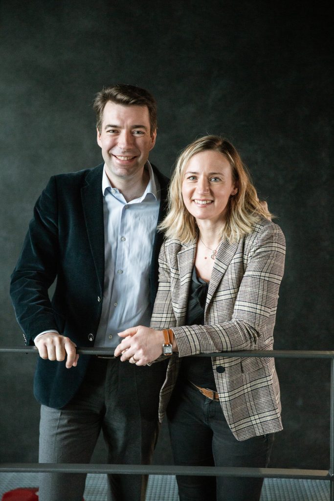 Ronan Laborde and Monique Bailly, the power couple behind Château  Clinet. 