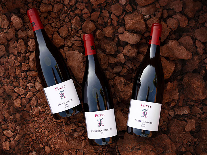 Rudolf Fürst's Red Wines.