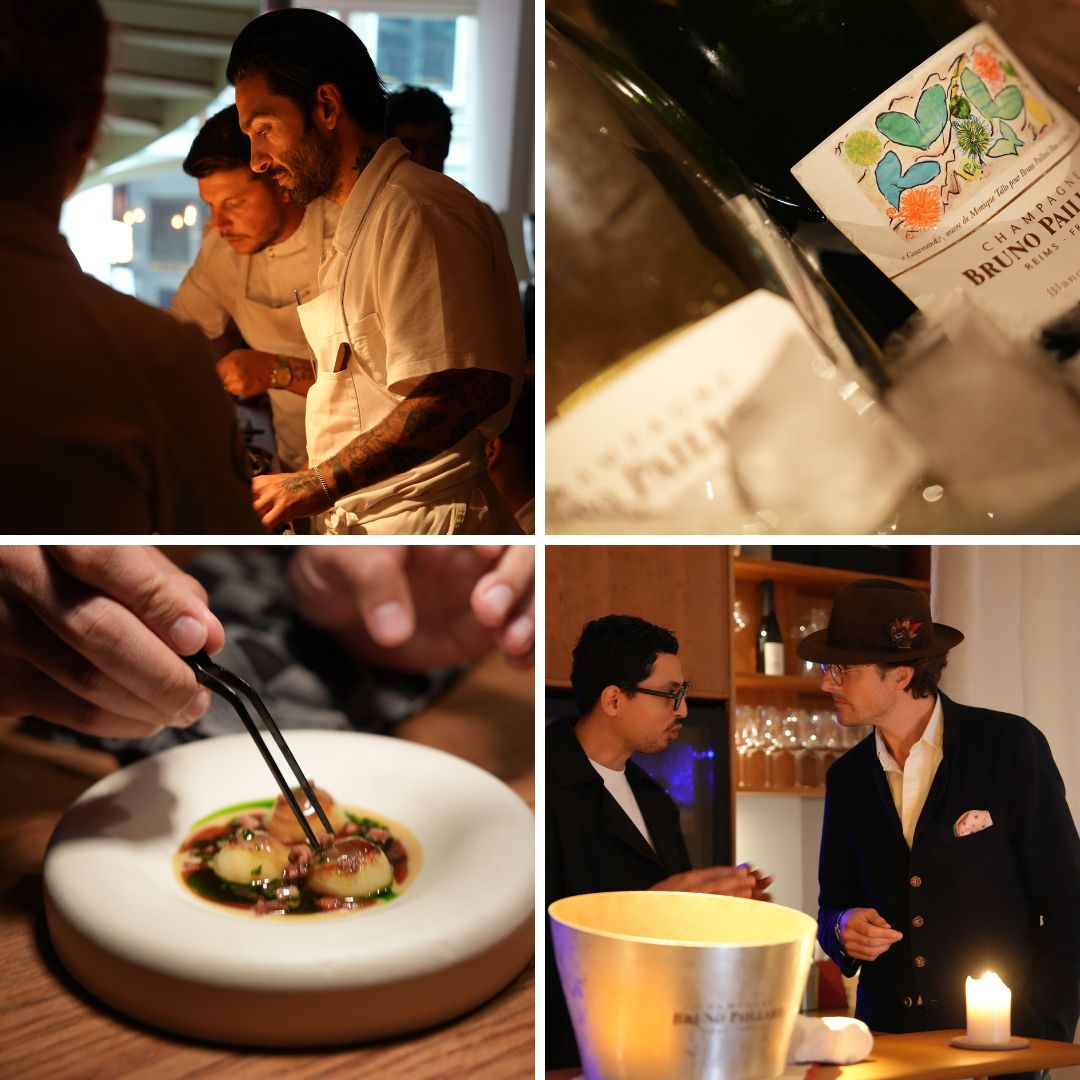 Restaurant CUE x Champagne Bruno Paillard