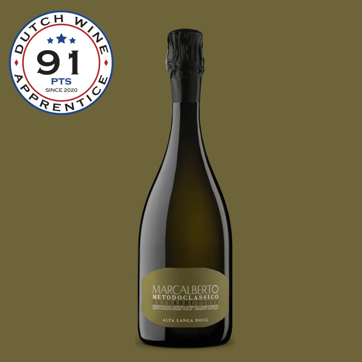 Marcalberto – 2021 Metodo Classico Extra Brut Millesimato.