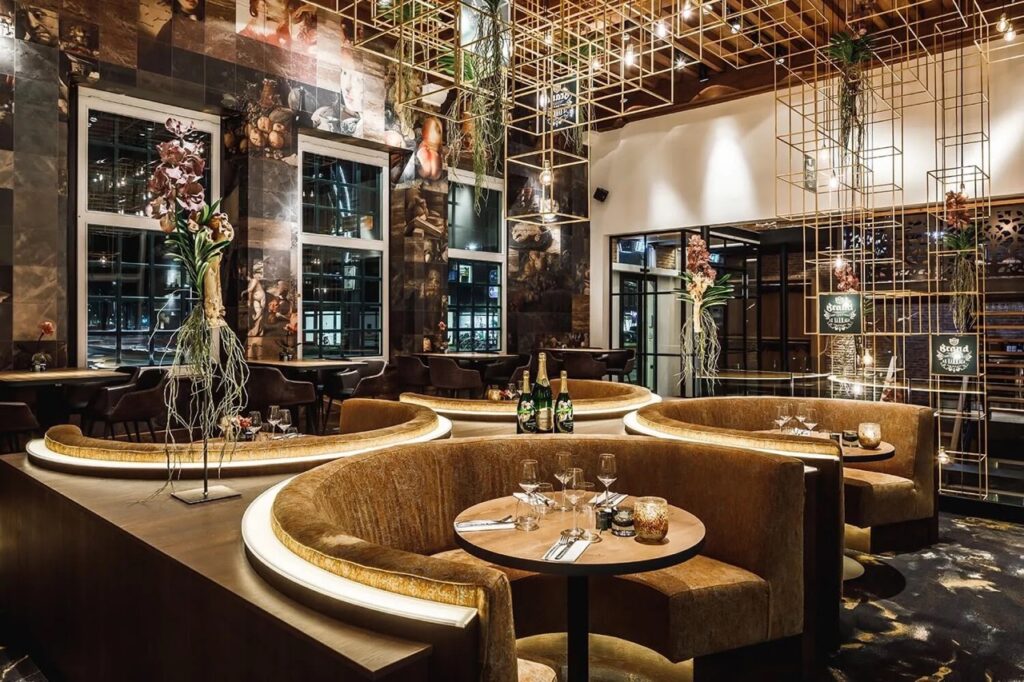 Restaurant Le Barrage in Alblasserdam.